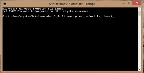 Windows 8 Command Prompt, Type
